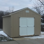 Slinger WI 12x16 Gable Shed